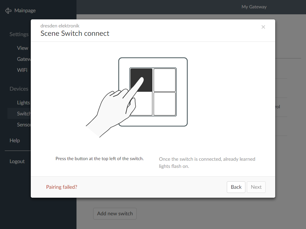 Scene Switch - Browser