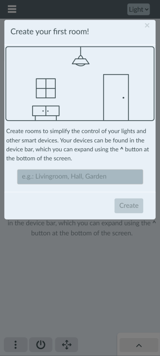 Create group - Smartphone