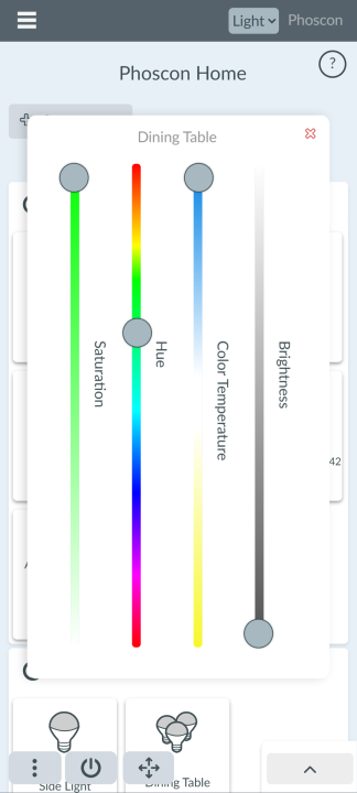 Control lights