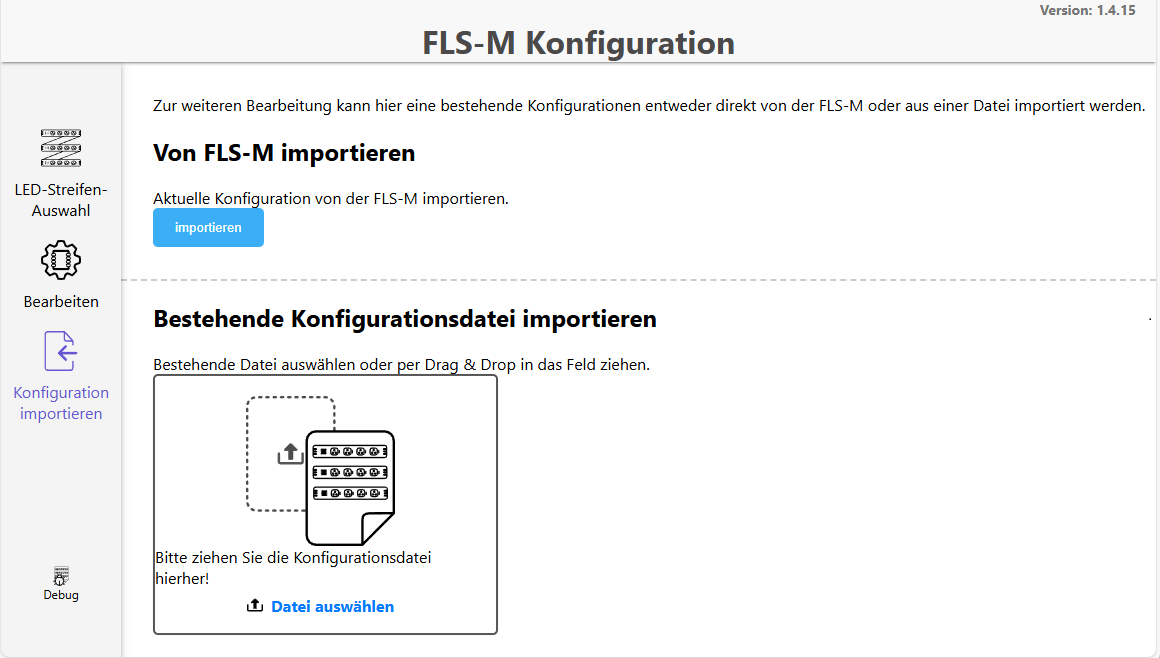 Config-Builder Import