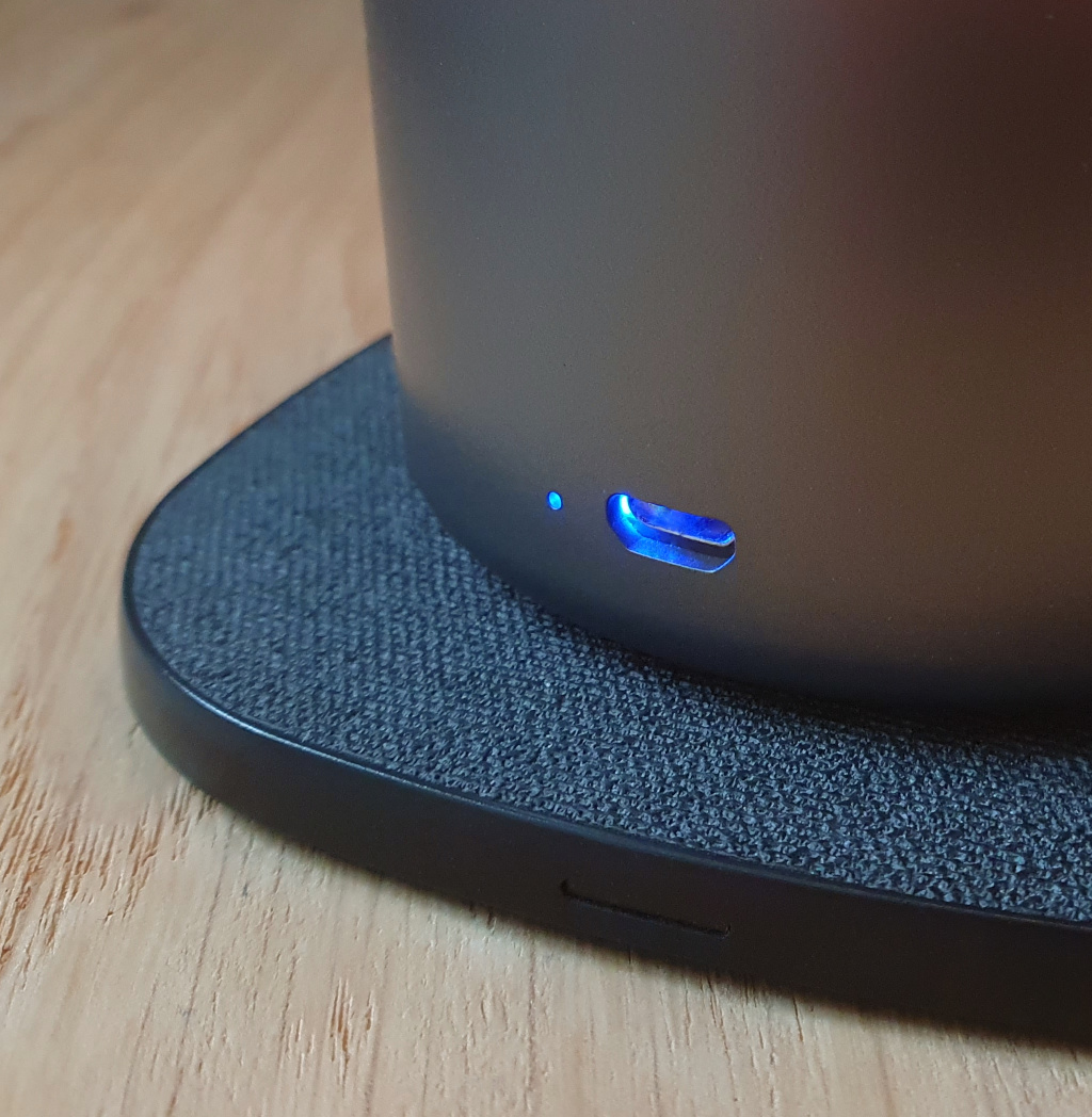 Hive on a charging pad