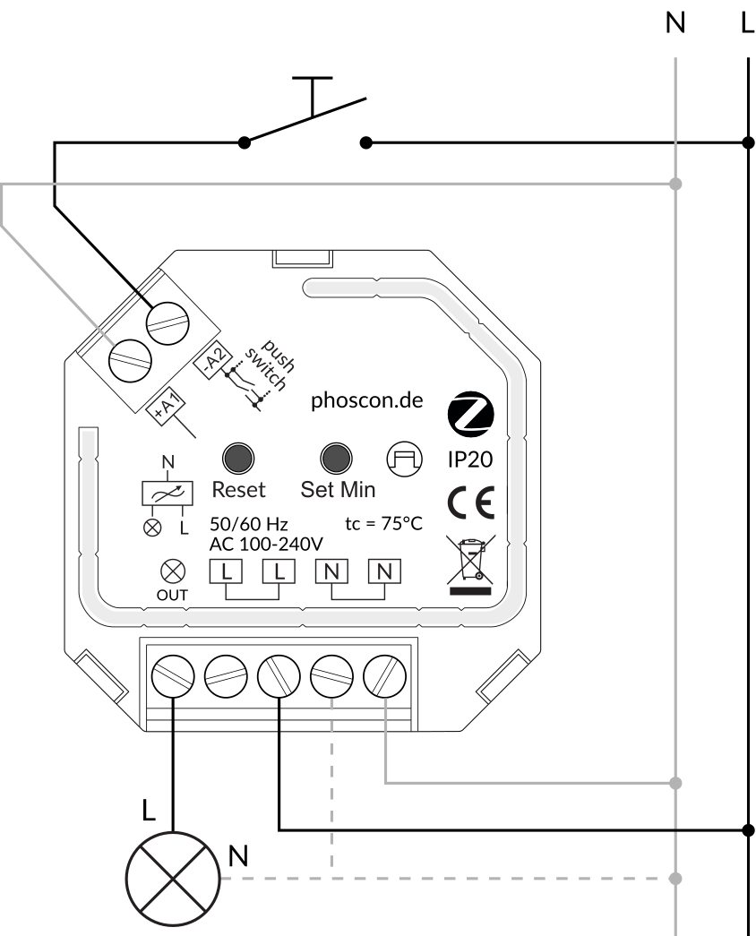 Kobold wiring diagram with push button