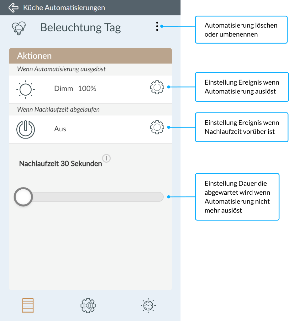 Automatisierung erstellen - Smartphone App